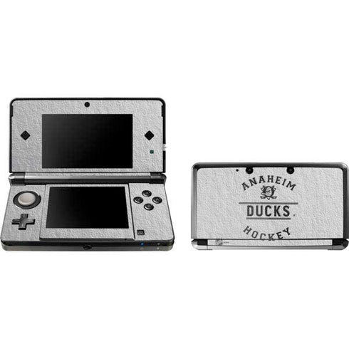 NHL Anaheim Ducks Black Text 3DS (2011) Skin