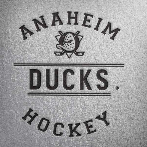 NHL Anaheim Ducks Black Text Dell Alienware Skin