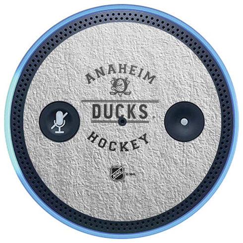 NHL Anaheim Ducks Black Text Amazon Echo Skin