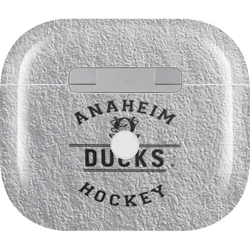 NHL Anaheim Ducks Black Text Apple AirPods (3rd Gen 2021) Skin