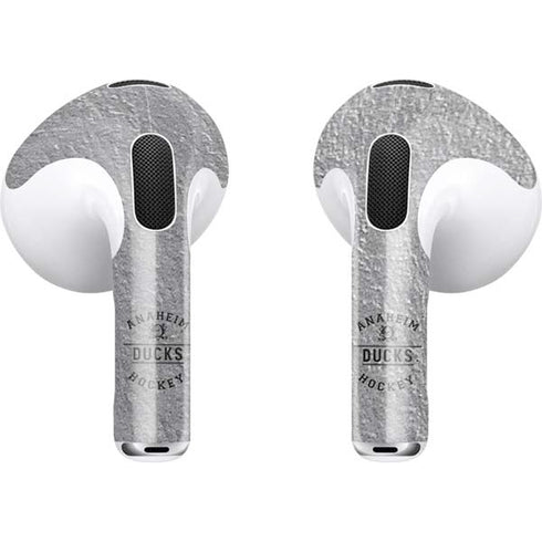NHL Anaheim Ducks Black Text Apple AirPods (3rd Gen 2021) Skin