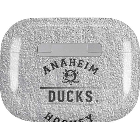 NHL Anaheim Ducks Black Text Apple AirPods Pro Skin