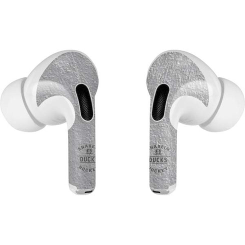 NHL Anaheim Ducks Black Text Apple AirPods Pro Skin