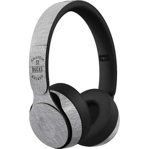 NHL Anaheim Ducks Black Text Beats Solo Pro Skin