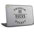 NHL Anaheim Ducks Black Text HP Chromebook Skin