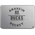NHL Anaheim Ducks Black Text HP Chromebook Skin