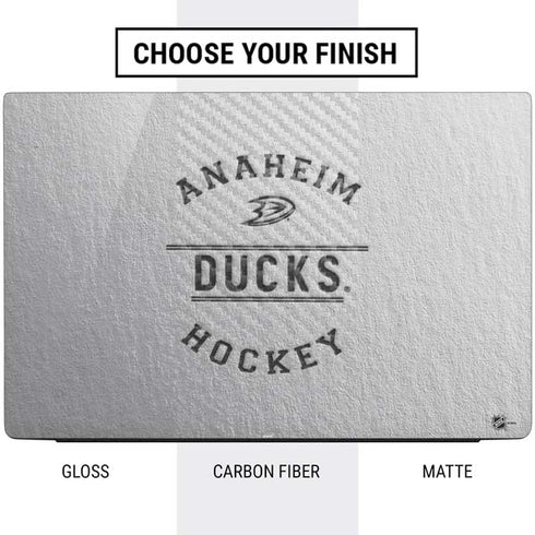 NHL Anaheim Ducks Black Text Dell Vostro Skin