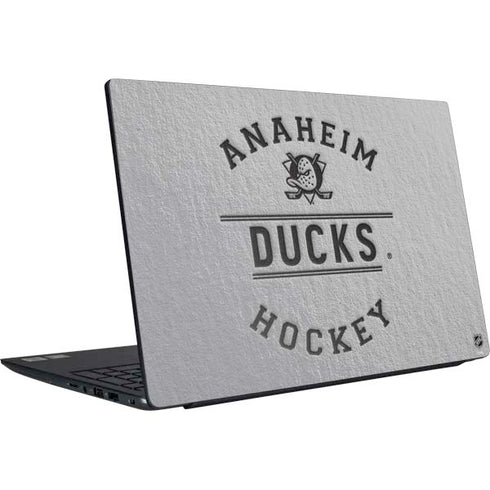 NHL Anaheim Ducks Black Text Dell Vostro Skin