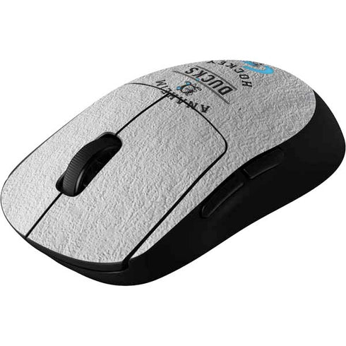 NHL Anaheim Ducks Black Text G Pro Wireless Gaming Mouse Skin