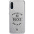 NHL Anaheim Ducks Black Text Galaxy A10e Clear Case