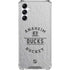 NHL Anaheim Ducks Black Text Galaxy A14 5G Clear Case