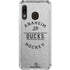 NHL Anaheim Ducks Black Text Galaxy A30 Clear Case