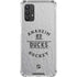 NHL Anaheim Ducks Black Text Galaxy A32 5G Clear Case