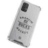 NHL Anaheim Ducks Black Text Galaxy A32 5G Clear Case
