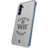 NHL Anaheim Ducks Black Text Galaxy A35 5G Clear Case