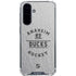 NHL Anaheim Ducks Black Text Galaxy A36 5G Clear Case