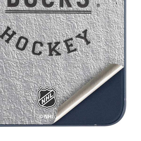 NHL Anaheim Ducks Black Text Galaxy A36 5G Skin