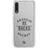 NHL Anaheim Ducks Black Text Galaxy A50 Clear Case