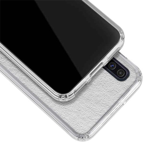 NHL Anaheim Ducks Black Text Galaxy A50 Clear Case