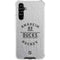 NHL Anaheim Ducks Black Text Galaxy A54 5G Clear Case