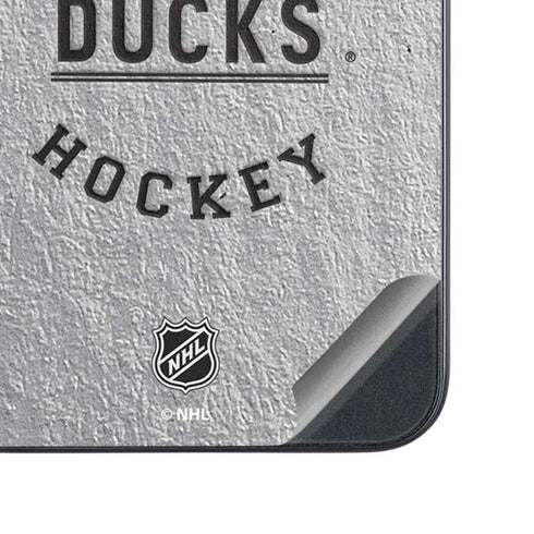 NHL Anaheim Ducks Black Text Galaxy A54 5G Skin
