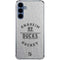 NHL Anaheim Ducks Black Text Galaxy A55 5G Clear Case