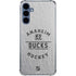 NHL Anaheim Ducks Black Text Galaxy A55 5G Clear Case