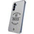 NHL Anaheim Ducks Black Text Galaxy A55 5G Clear Case