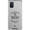 NHL Anaheim Ducks Black Text Galaxy A71 5G Clear Case