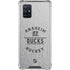 NHL Anaheim Ducks Black Text Galaxy A71 5G Clear Case