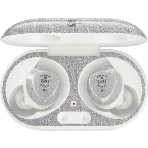 NHL Anaheim Ducks Black Text Galaxy Buds Plus Skin