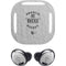 NHL Anaheim Ducks Black Text Galaxy Buds Pro Skin