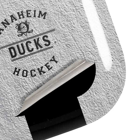 NHL Anaheim Ducks Black Text Galaxy Buds Pro Skin