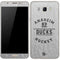 NHL Anaheim Ducks Black Text Galaxy J7 Skin