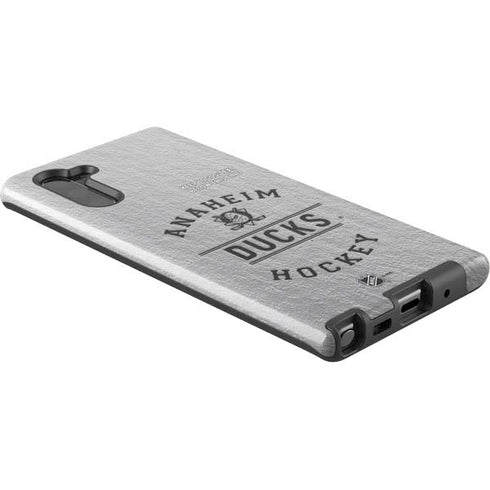 NHL Anaheim Ducks Black Text Galaxy Note 10 Pro Case