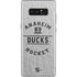 NHL Anaheim Ducks Black Text Galaxy Note 8 Skin