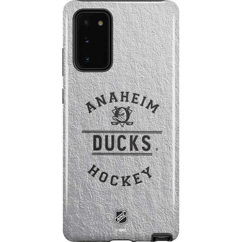NHL Anaheim Ducks Black Text Galaxy Note20 5G Pro Case