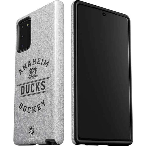 NHL Anaheim Ducks Black Text Galaxy Note20 5G Pro Case