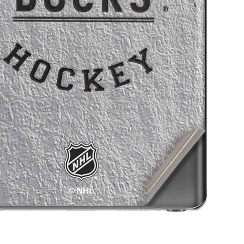 NHL Anaheim Ducks Black Text Galaxy Note20 5G Skin