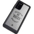 NHL Anaheim Ducks Black Text Galaxy Note20 5G Waterproof Case