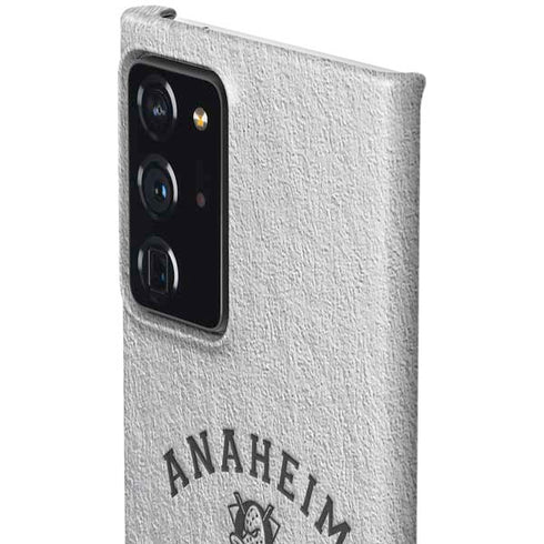 NHL Anaheim Ducks Black Text Galaxy Note20 Ultra 5G Lite Case