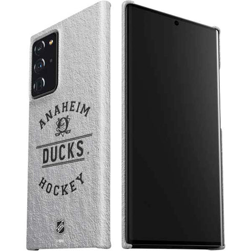 NHL Anaheim Ducks Black Text Galaxy Note20 Ultra 5G Lite Case