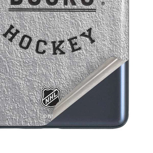 NHL Anaheim Ducks Black Text Galaxy S20 Fan Edition Skin