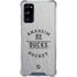 NHL Anaheim Ducks Black Text Galaxy S20 FE Clear Case