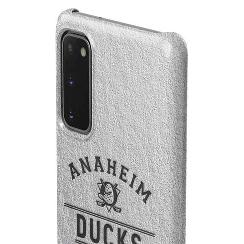 NHL Anaheim Ducks Black Text Galaxy S20 Lite Case