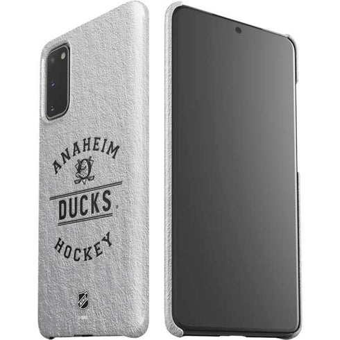 NHL Anaheim Ducks Black Text Galaxy S20 Lite Case