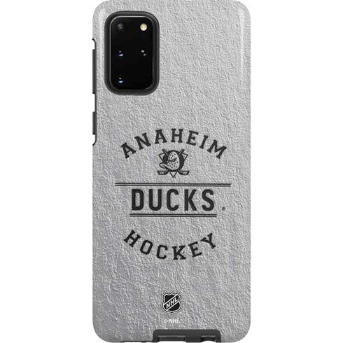 NHL Anaheim Ducks Black Text Galaxy S20 Plus Pro Case