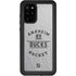 NHL Anaheim Ducks Black Text Galaxy S20 Plus Waterproof Case
