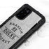 NHL Anaheim Ducks Black Text Galaxy S20 Plus Waterproof Case