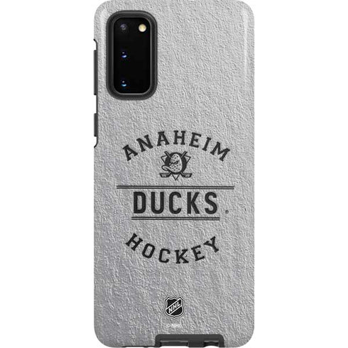 NHL Anaheim Ducks Black Text Galaxy S20 Pro Case